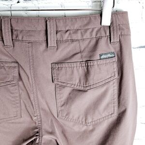 EDDIE BAUER | fleece lined stretch cargo hiking outdoor pants